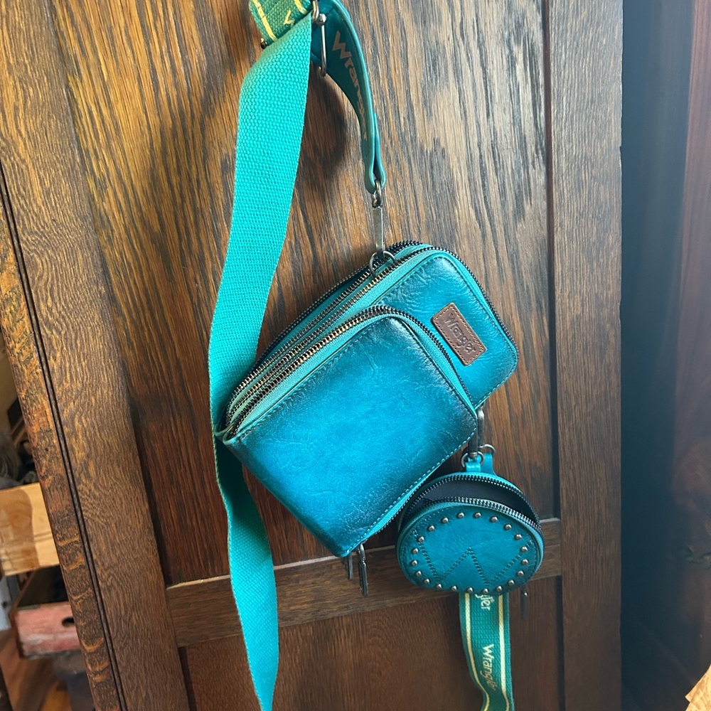 Wrangler Turquoise Crossbody